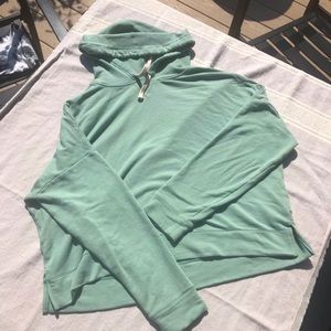 Lovely teal hoodie (madewell L hoodie)